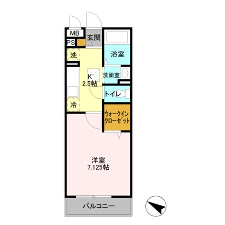 グランドソレイユBabaの物件間取画像